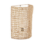 Abat-jour d'applique murale SiriKit en sisal naturel 40 cm, vue 6