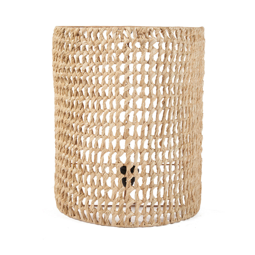 Abat-jour d'applique murale SiriKit en sisal naturel 40 cm