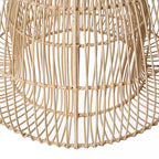 Détail du bas de la cloche et de la cloche intérieure de l'abat-jour Matcha Whisk ø 50 cm
