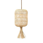 Abat-jour Dumpling en rotin naturel 50 cm, vue 3