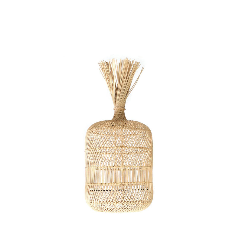 Dimensions Lampenkap Dumpling van natuurlijk rotan 50 cm