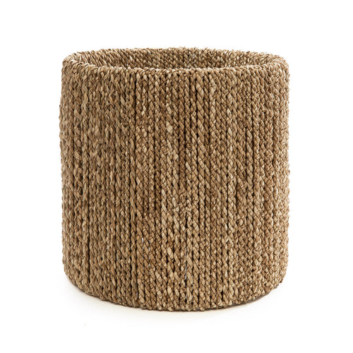 Abat-jour de lampe à poser Chalki en jonc de mer 30 cm