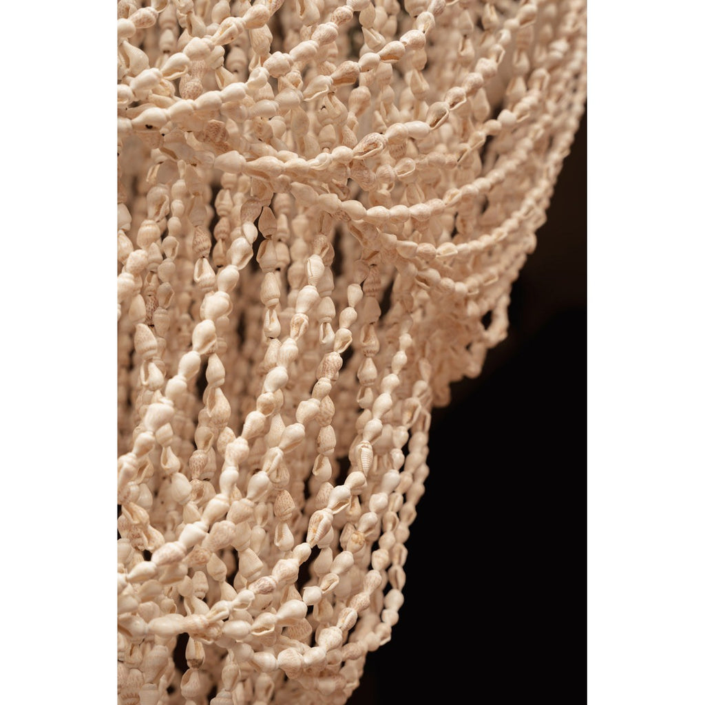 Abat-jour de lustre Ocean Tower en coquillages naturels, vue 3