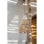 Abat-jour de suspension Bala en rotin naturel 24 cm, vue 3