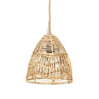 Abat-jour de suspension Bala en rotin naturel 24 cm, vue 7