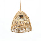 Abat-jour de suspension Bala en rotin naturel 24 cm, vue 8