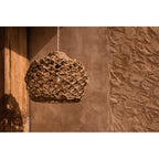 Abat-jour de suspension Banara en feuille de bananier 35 cm, vue 3