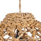 Abat-jour de suspension Banara en feuille de bananier 35 cm, vue 4