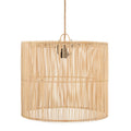 Abat-jour de suspension Chacha en rotin naturel 45 cm
