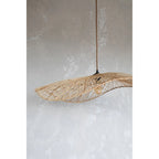 Abat-jour de suspension Chapeau en rotin naturel 75 cm, vue 5