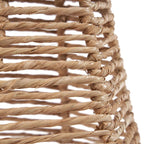 Abat-jour de suspension Fini en feuille de bananier 20 cm en situation