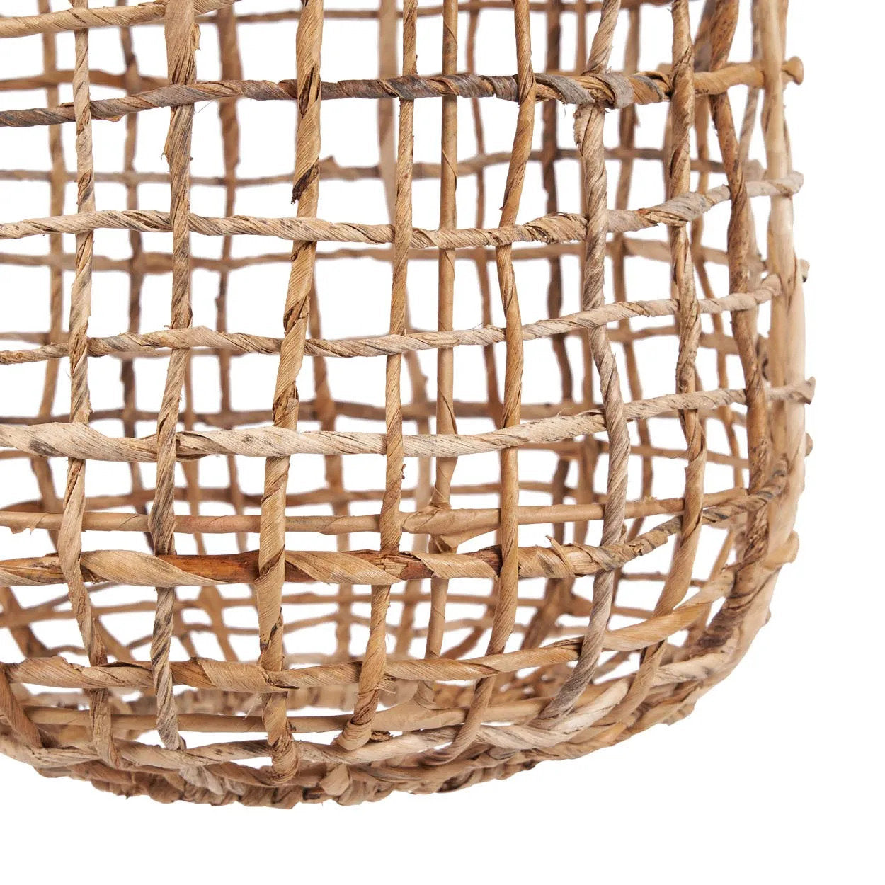 Abat-jour de suspension Kuso en feuille de bananier 30 cm, vue 4