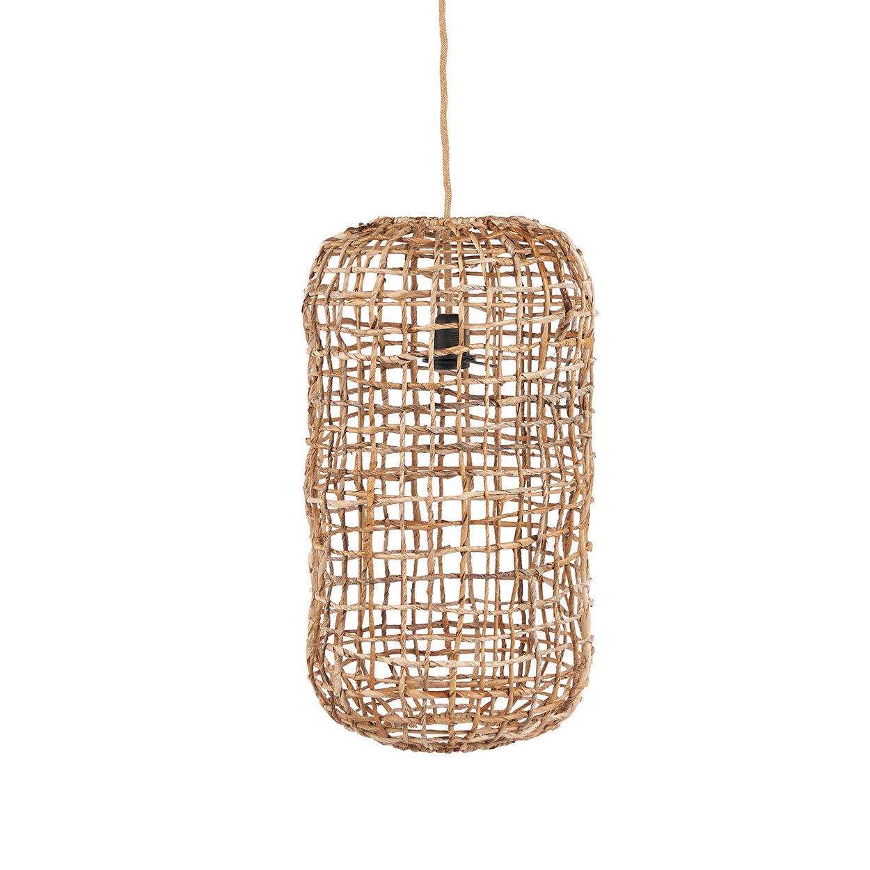 Abat-jour de suspension Kuso en feuille de bananier 30 cm