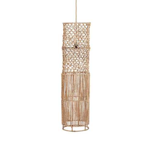 Abat-jour de suspension Takuhanki en feuille de bananier 116 cm