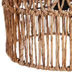 Abat-jour de suspension Takuhanki en feuille de bananier 30 cm en situation