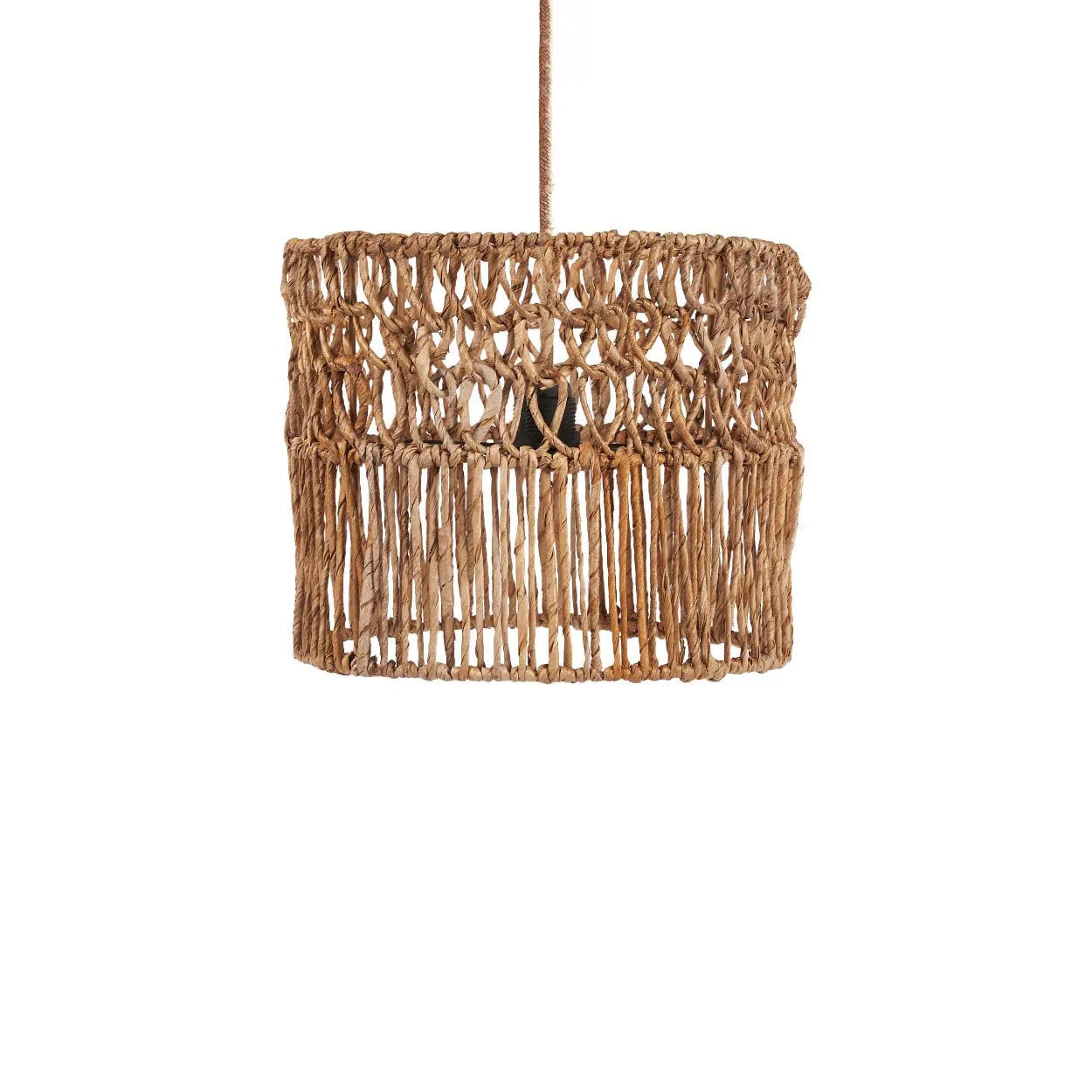 Abat-jour de suspension Takuhanki en feuille de bananier 30 cm