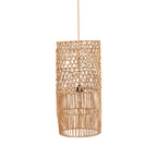 Abat-jour de suspension Takuhanki en feuille de bananier 32 cm