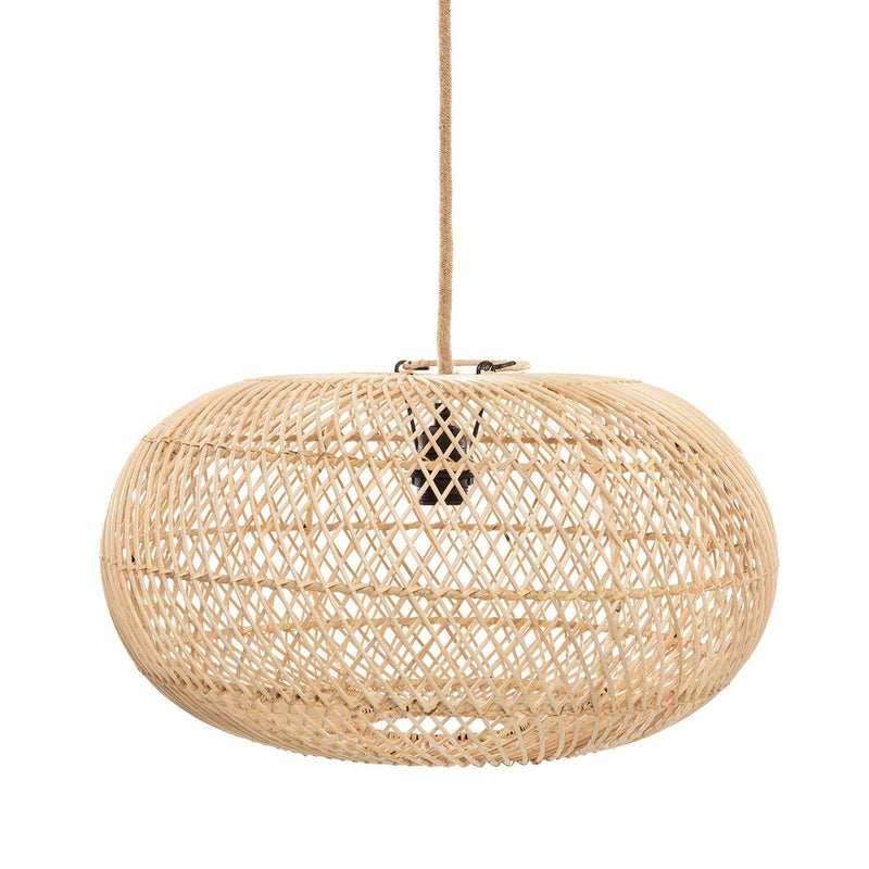 Dimensions Hanglampenkap Wholly in natuurlijk rotan 50 cm
