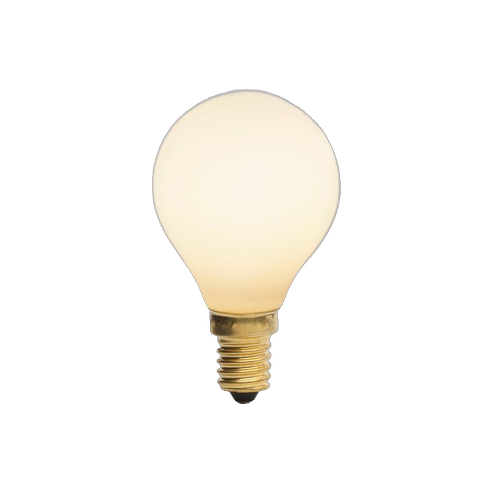 Ampoule LED E14 sphère porcelaine 45 mm