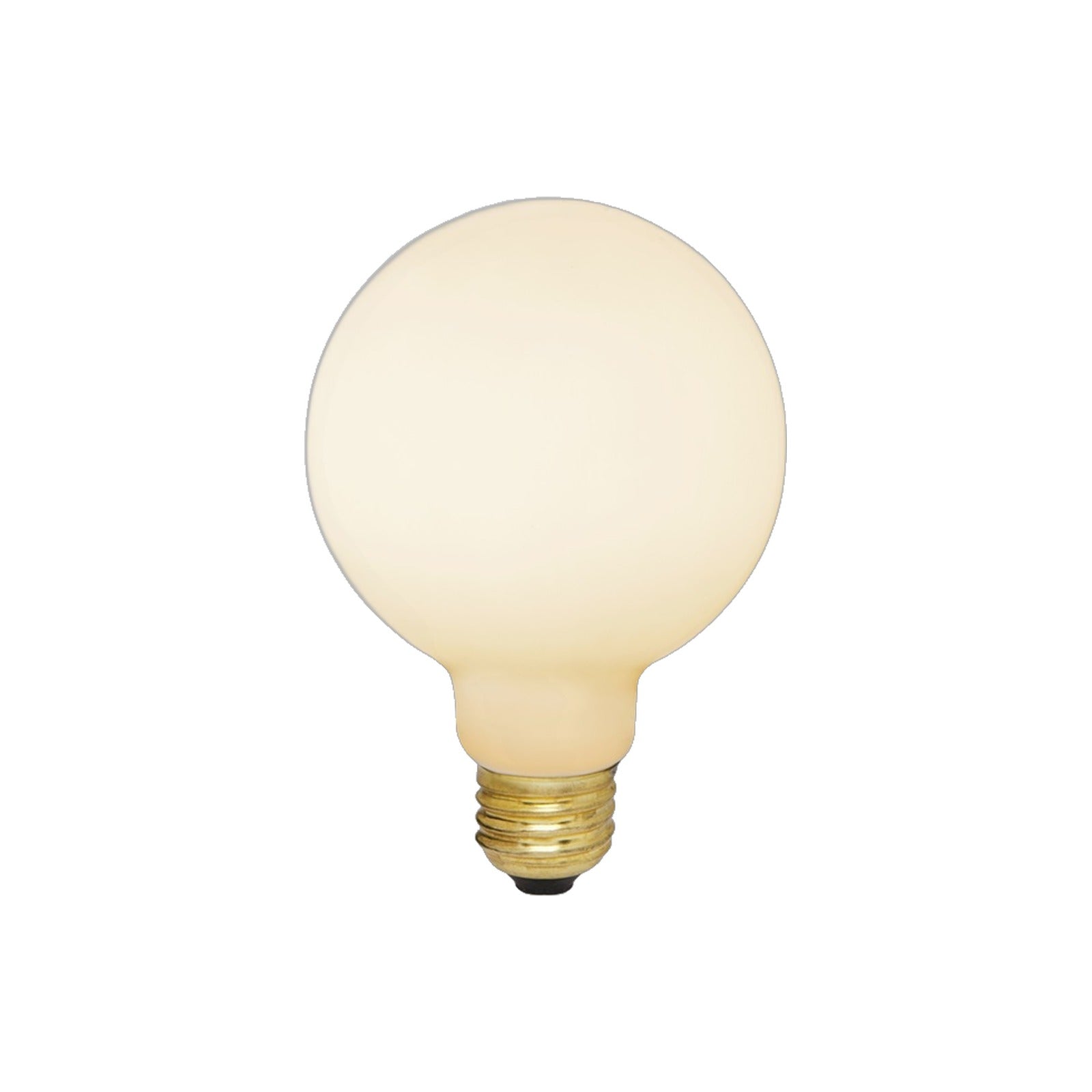 Ampoule LED E27 sphère porcelaine 80 mm