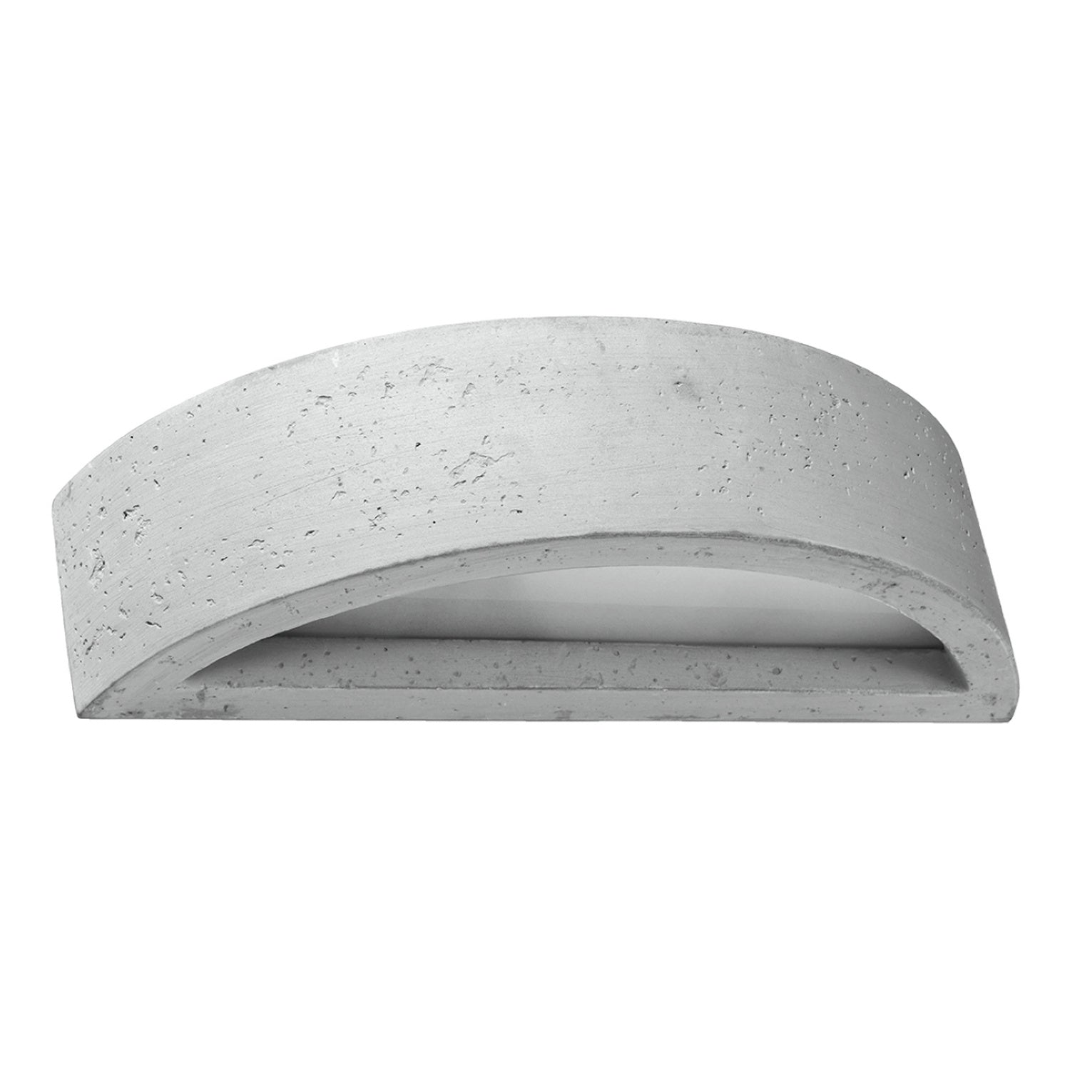 Applique Atena béton, arc de béton brut