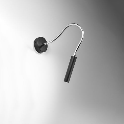 Applique Axil, détail du bras flexible et de l'embout