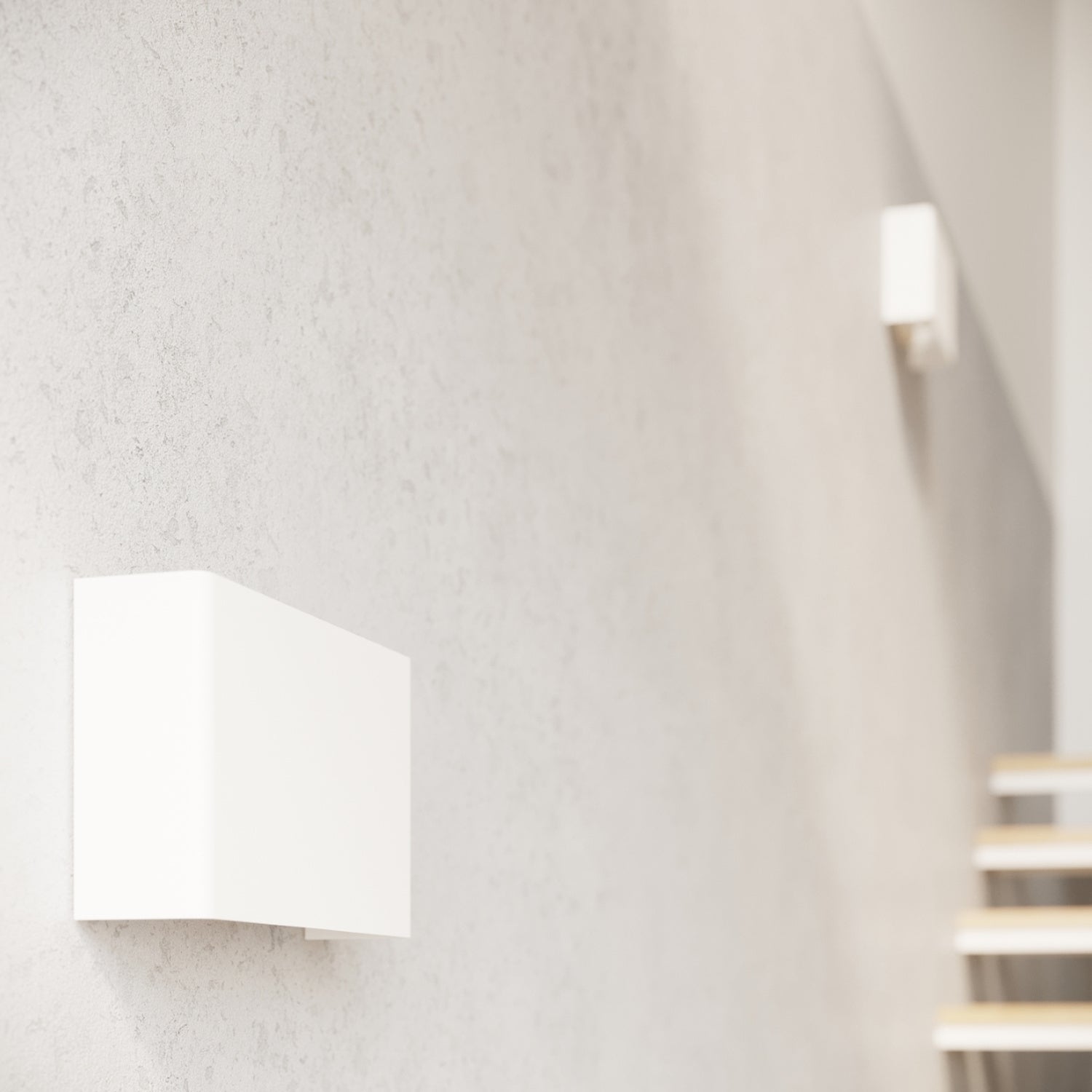 Applique Copertura acier blanc dans une pièce contemporaine