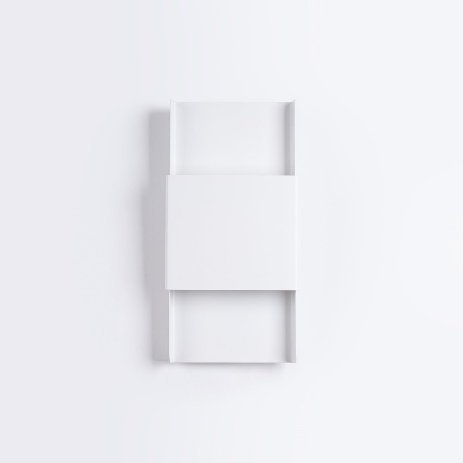 Applique Durlin métal blanc G9 de profil