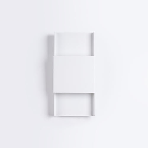 Applique Durlin métal blanc G9 de profil
