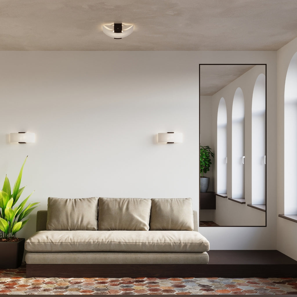 Appliques Emilio au mur dans un intérieur