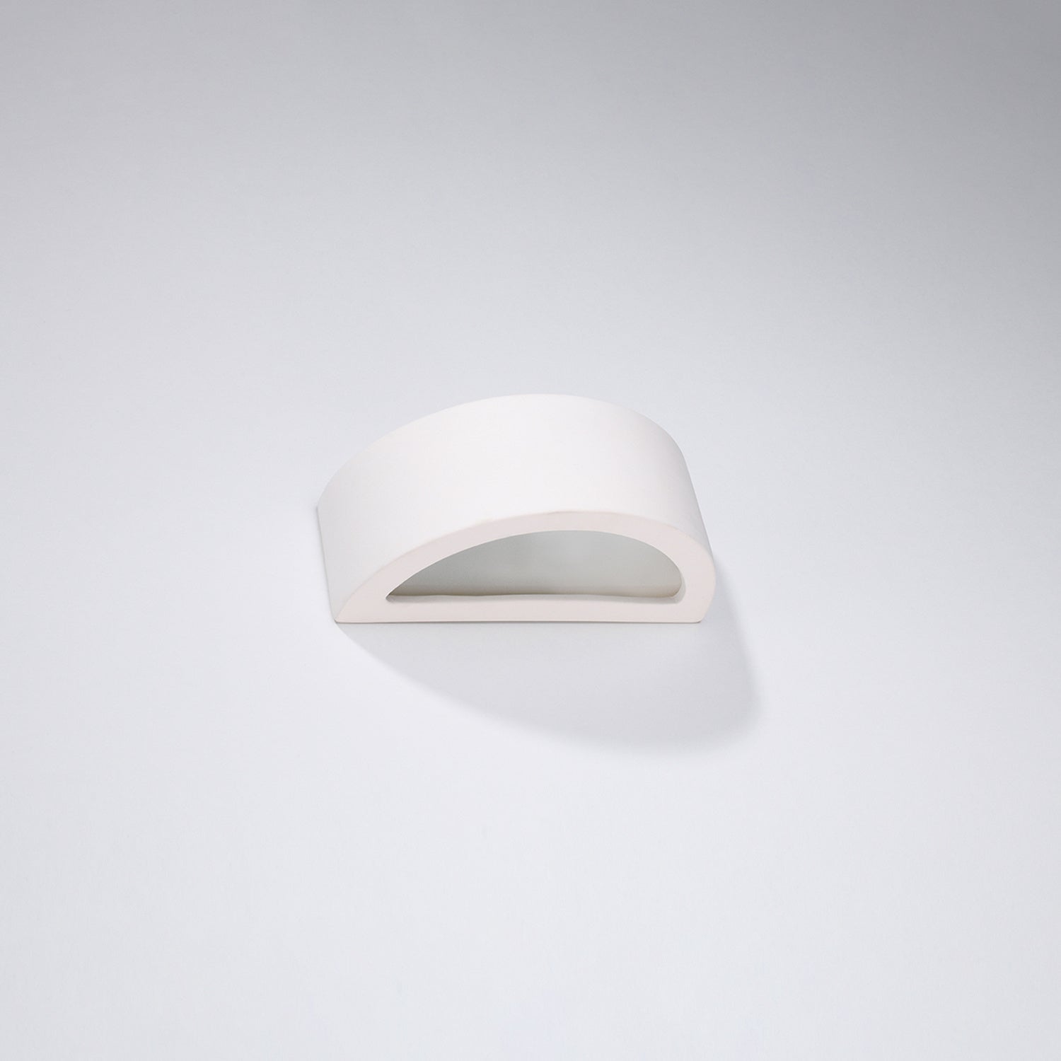 Applique Atena 30 céramique blanche E27 de profil