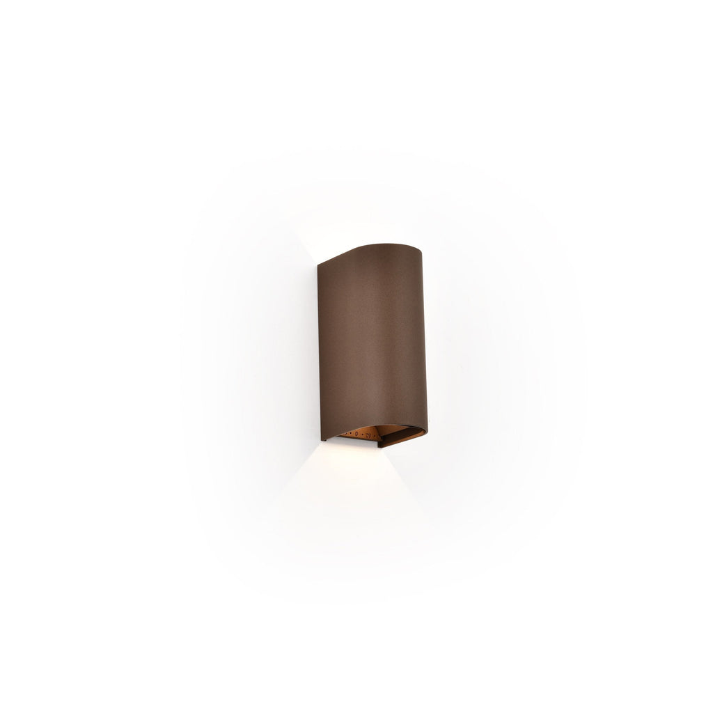 Applique extérieure Badia corten, vue 4