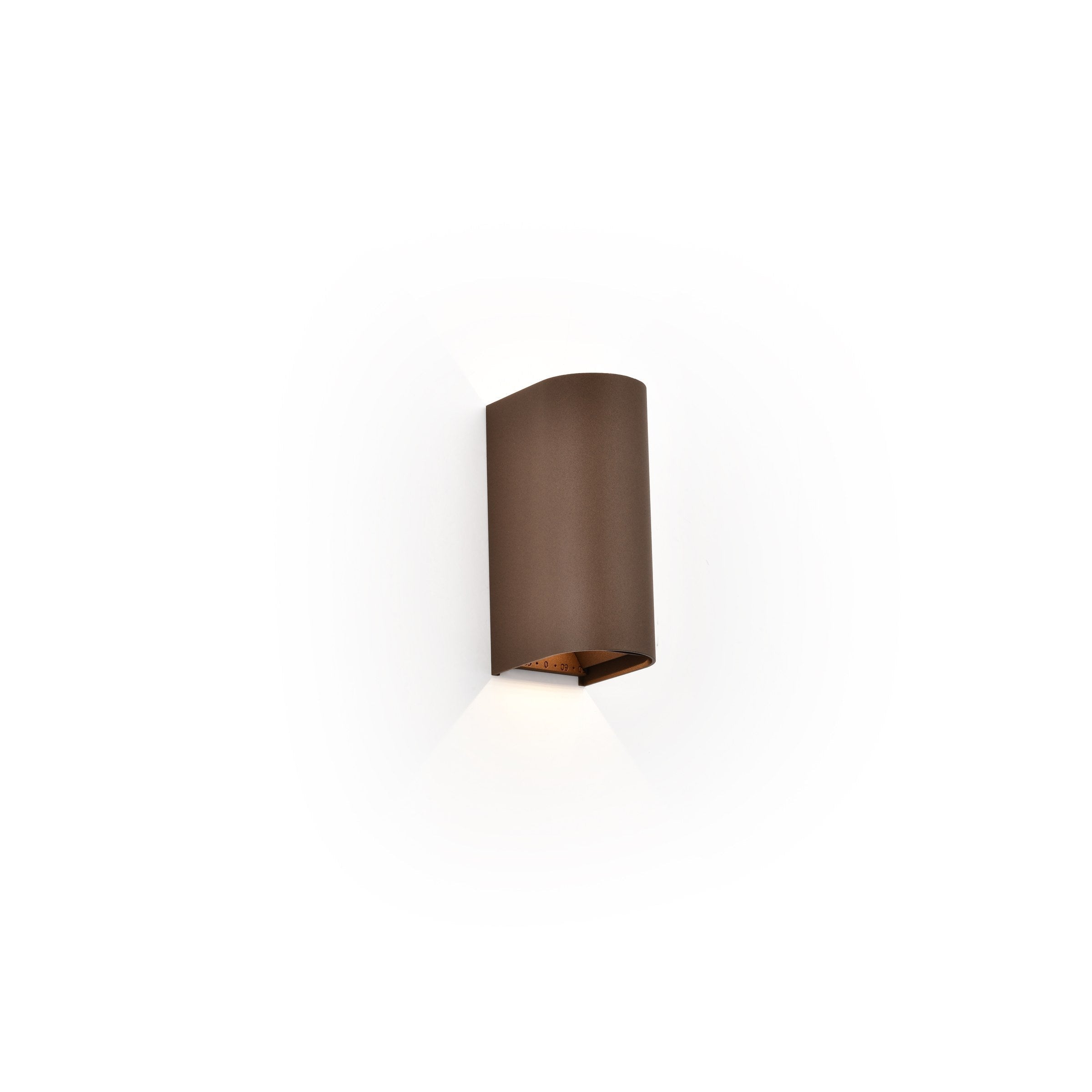 Applique extérieure Badia corten, vue 4