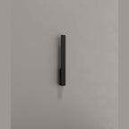 Applique extérieure Kaprun 60 cm noire