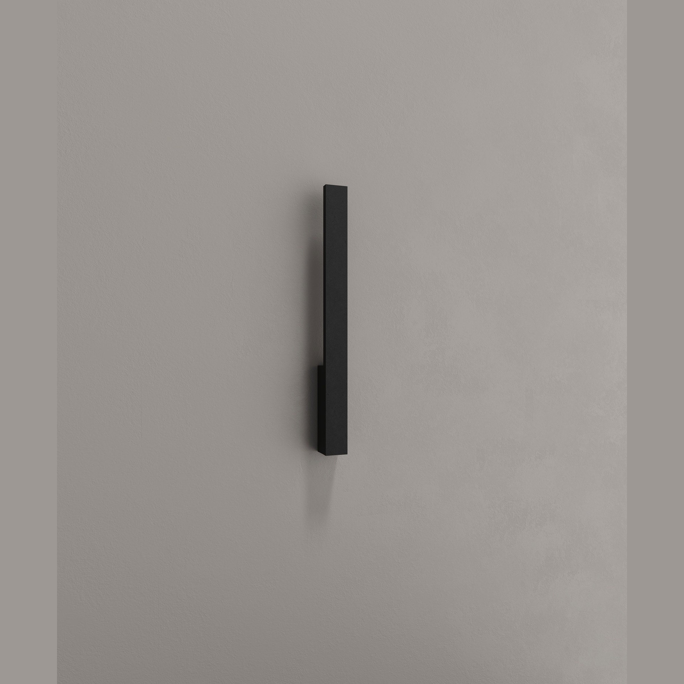 Applique extérieure Kaprun 60 cm noire