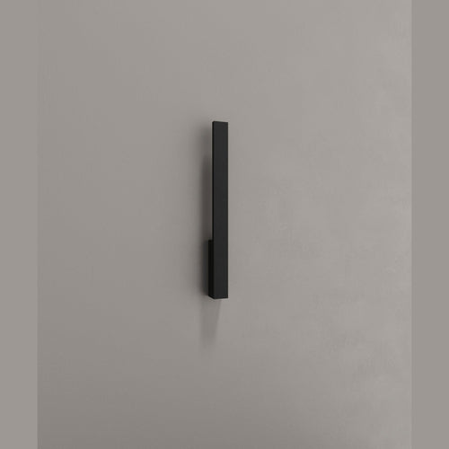 Applique extérieure Kaprun 60 cm noire