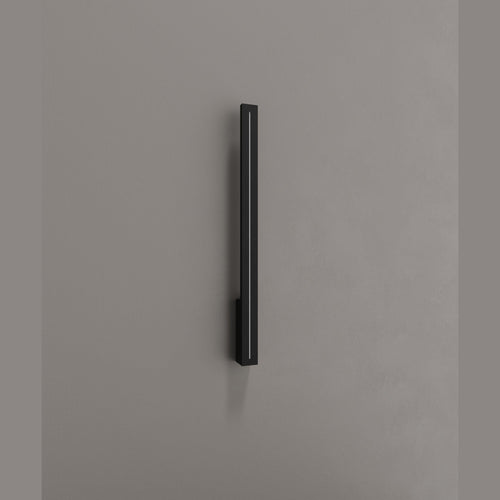 Applique extérieure Moena 80 cm noire
