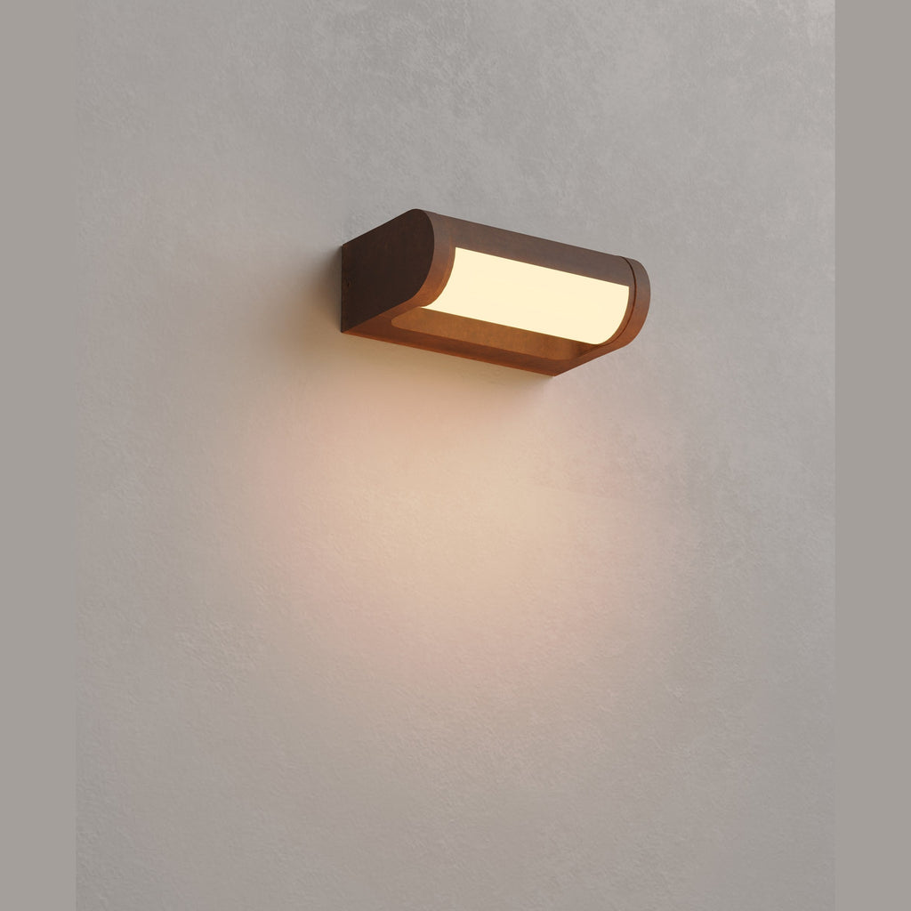 Applique extérieure Solden corten, vue 2