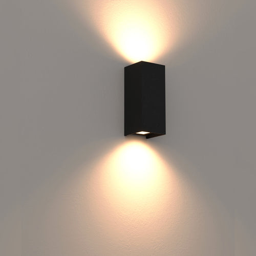 Applique extérieure Zermat noire, vue 2