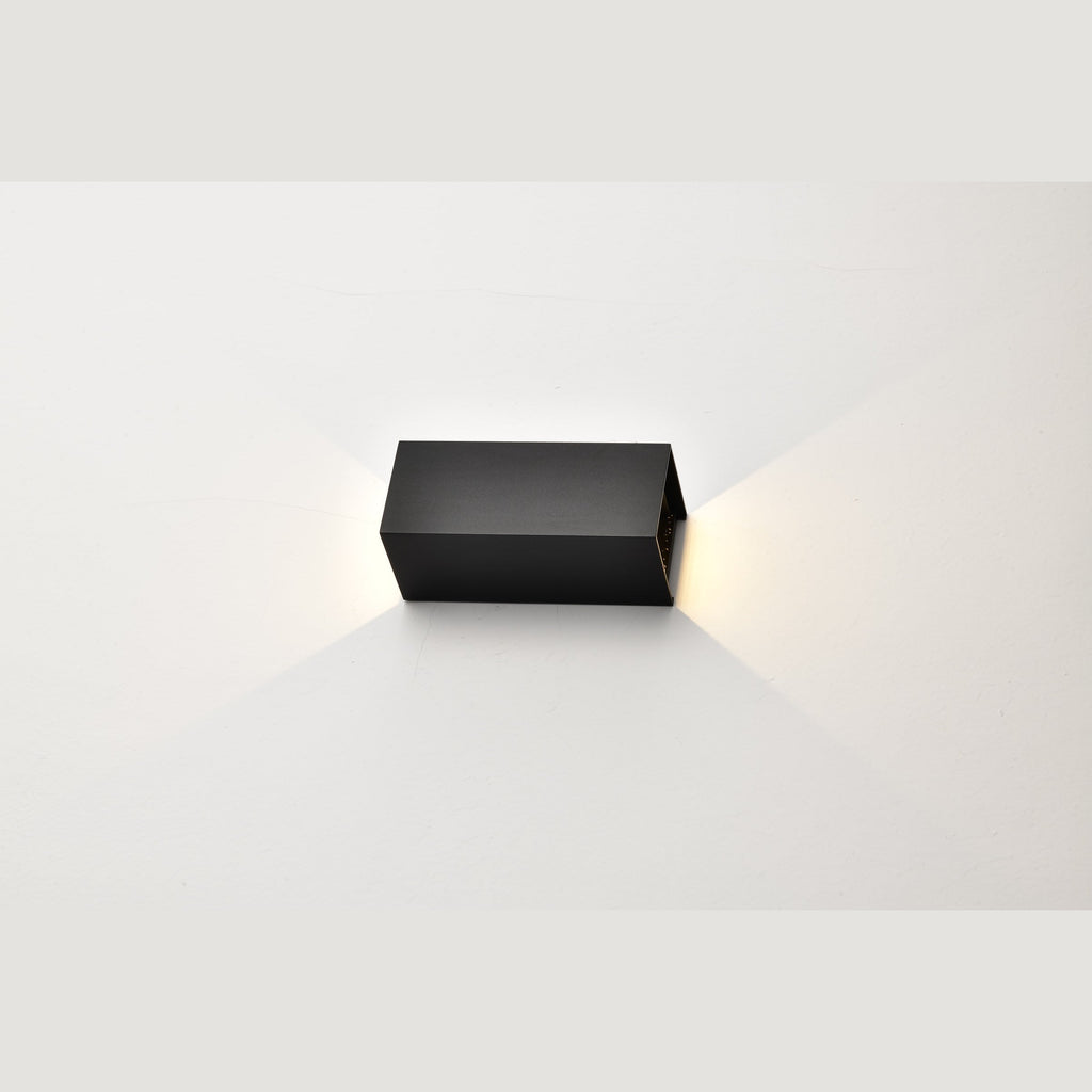 Applique extérieure Zermat noire, vue 4
