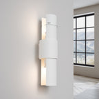 Applique Flash 2 métal blanche E27, détail