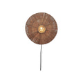 Applique murale Iguazu jute naturel disque 40 cm E27