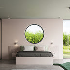 Applique Inez grise au mur dans un intérieur contemporain