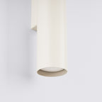 Applique Lagos métal beige GU10, gros plan