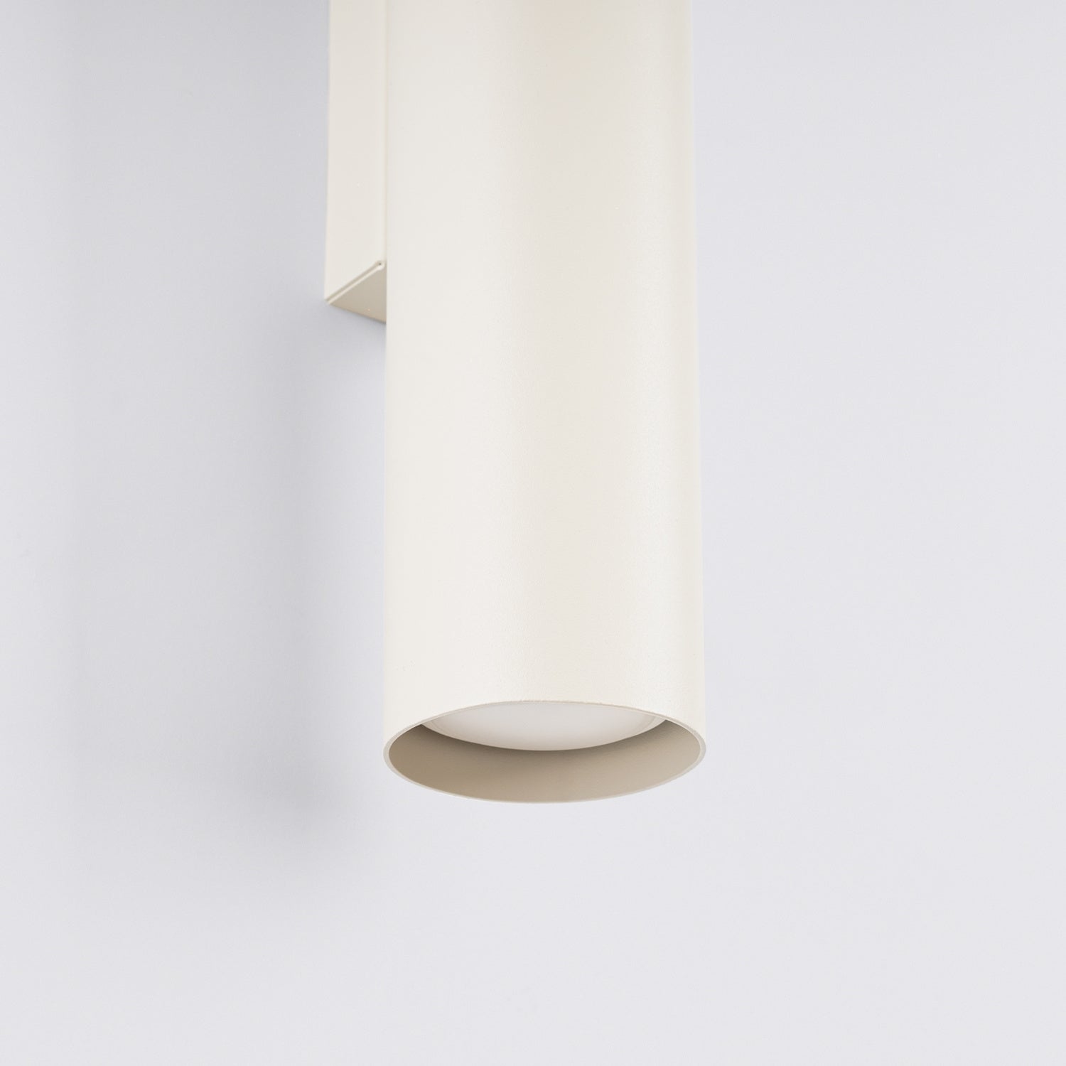 Applique Lagos métal beige GU10, gros plan