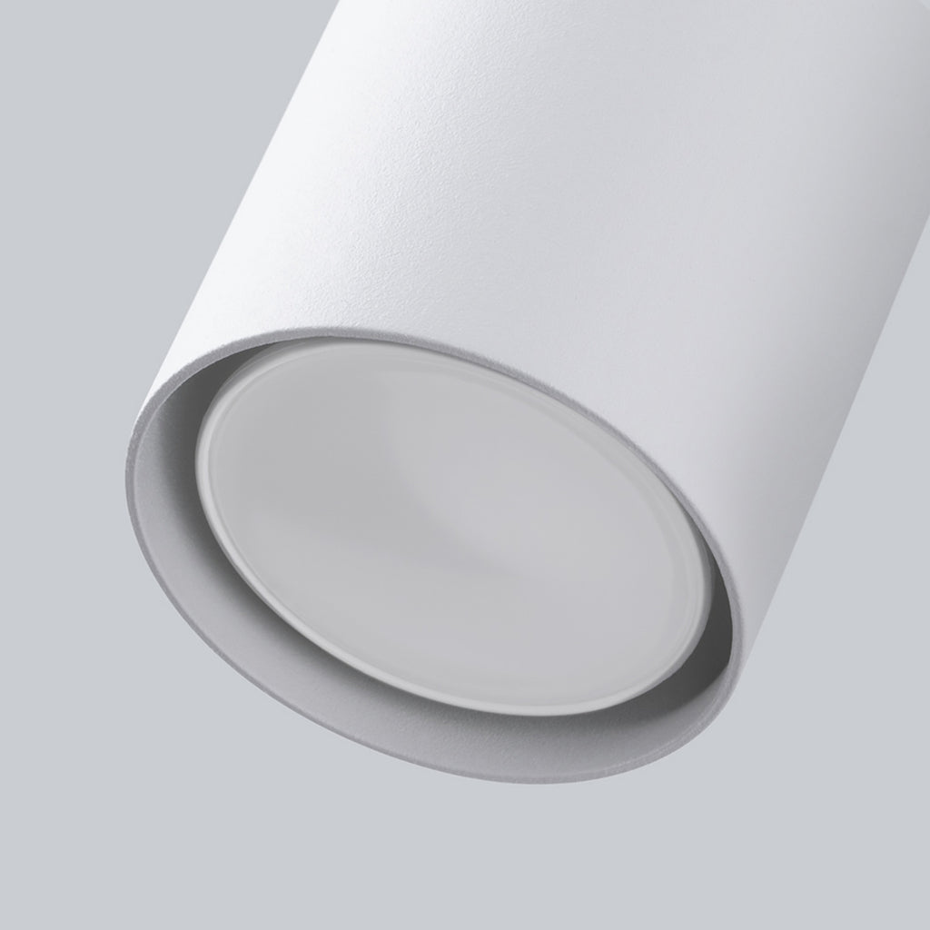 Applique Lemmi blanc, détail de la rotule chromée