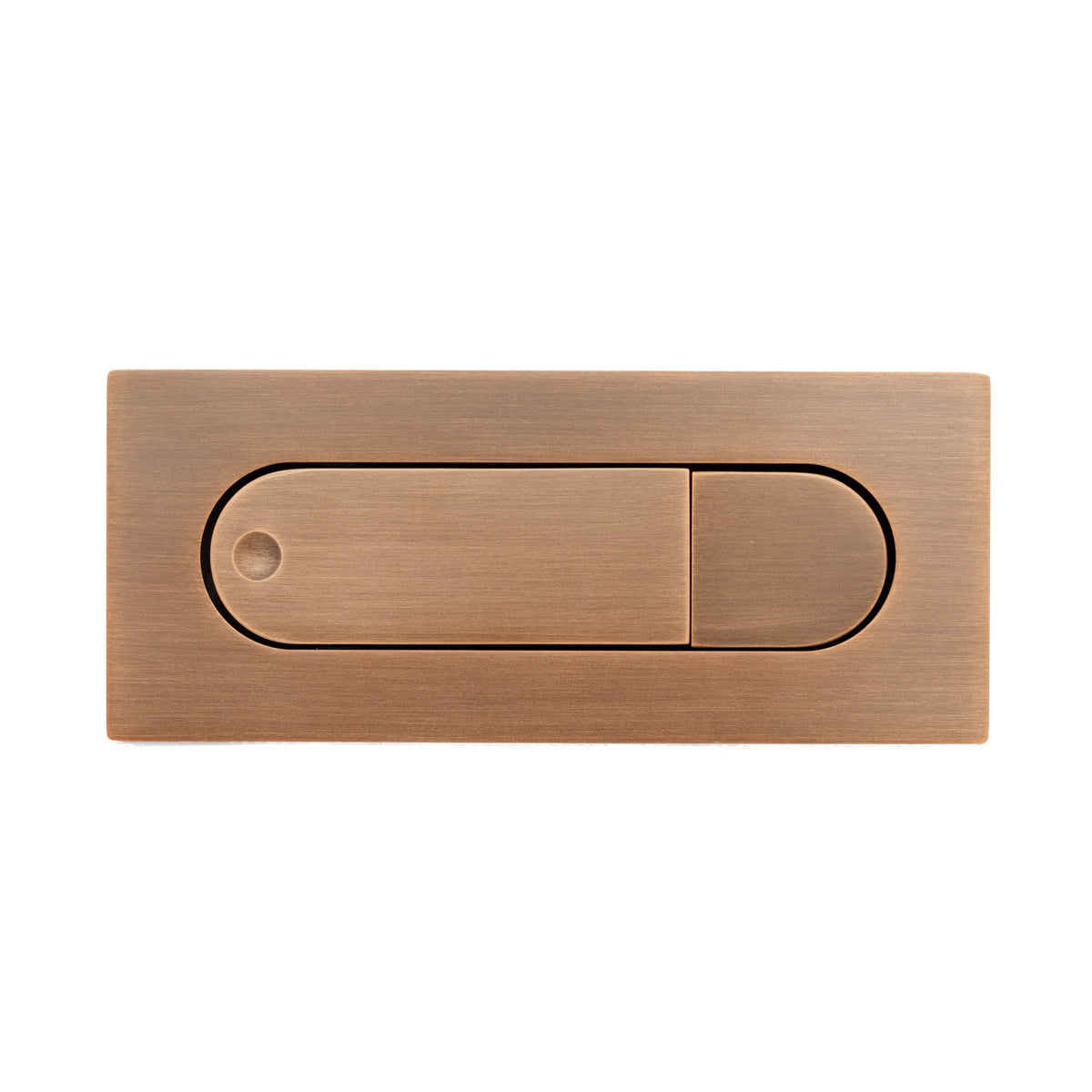 Applique liseuse Libra teinte laiton vieilli bras replié à fleur de la plaque