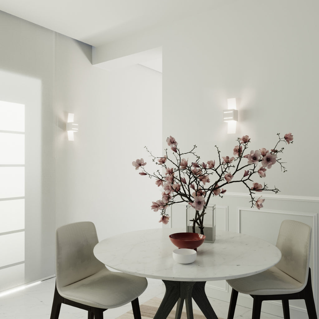 Applique Loreto blanc en ambiance