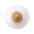 Applique murale Allure disque transparent
