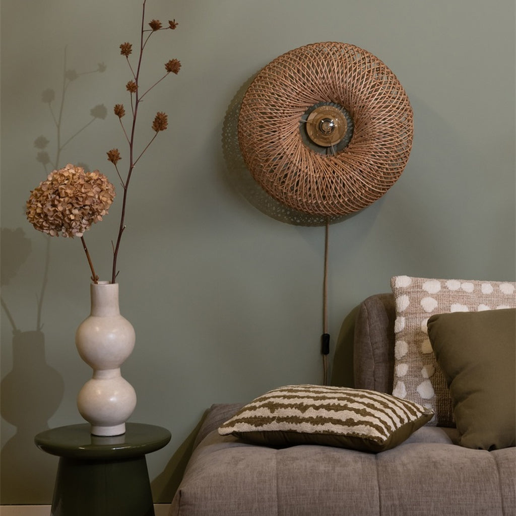 Applique murale Arizona bambou naturel 50 cm E27, vue 5